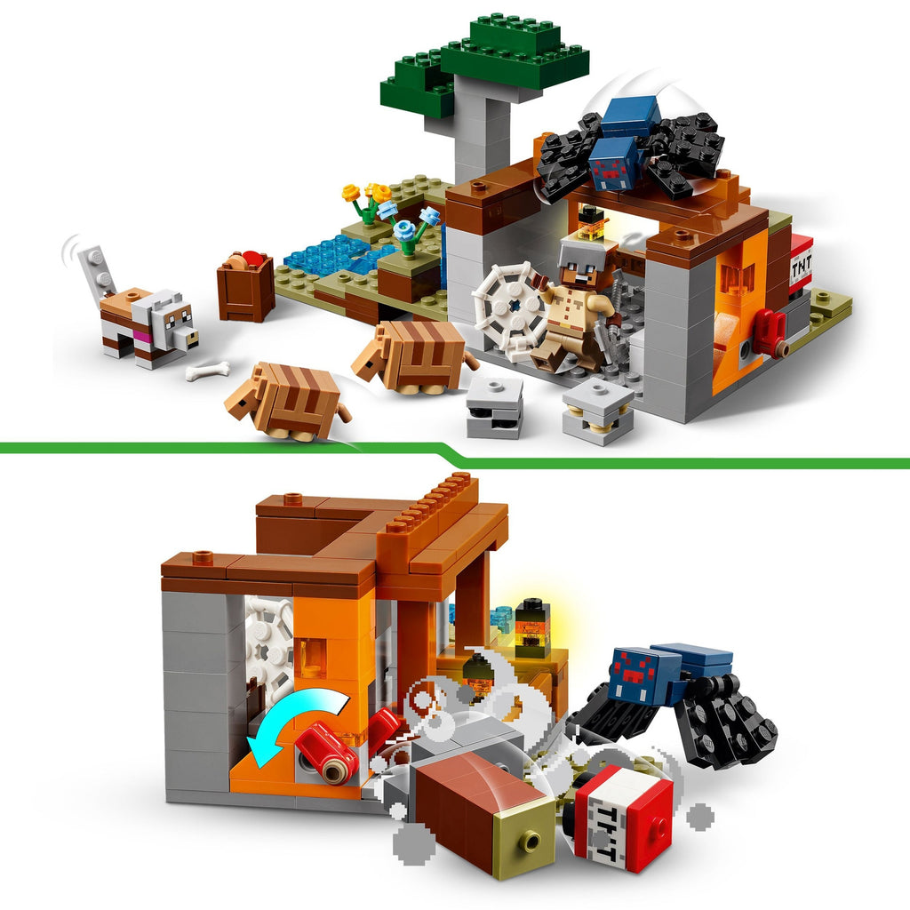 LEGO Minecraft L'Expédition dans la Mine du Tatou 21269