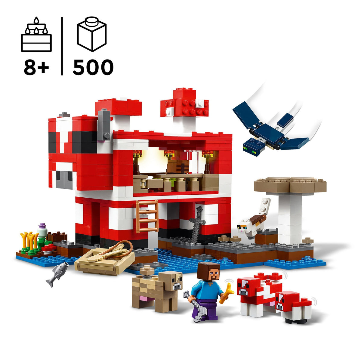 LEGO Minecraft La Maison des Champimeuhs 21270