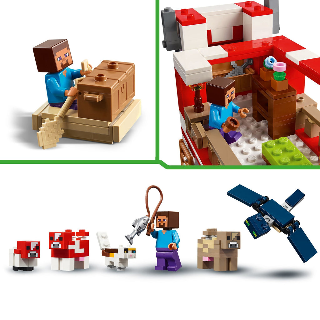 LEGO Minecraft La Maison des Champimeuhs 21270