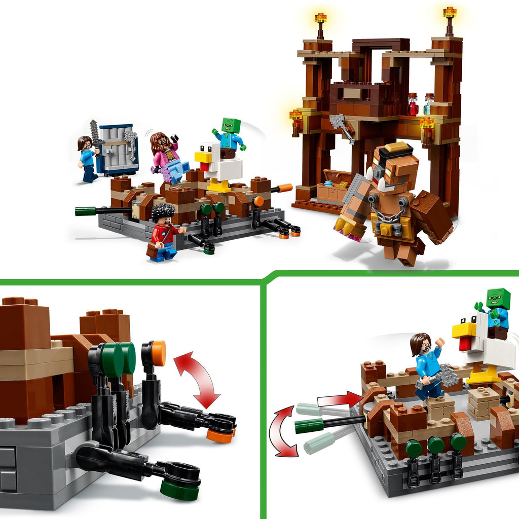 LEGO Minecraft Le Ring du Manoir des Bois 21272