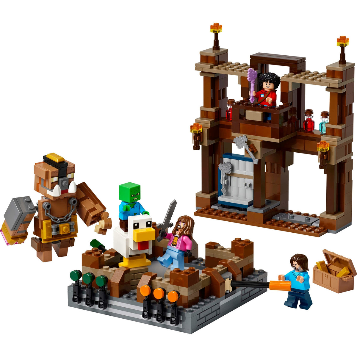 LEGO Minecraft Le Ring du Manoir des Bois 21272
