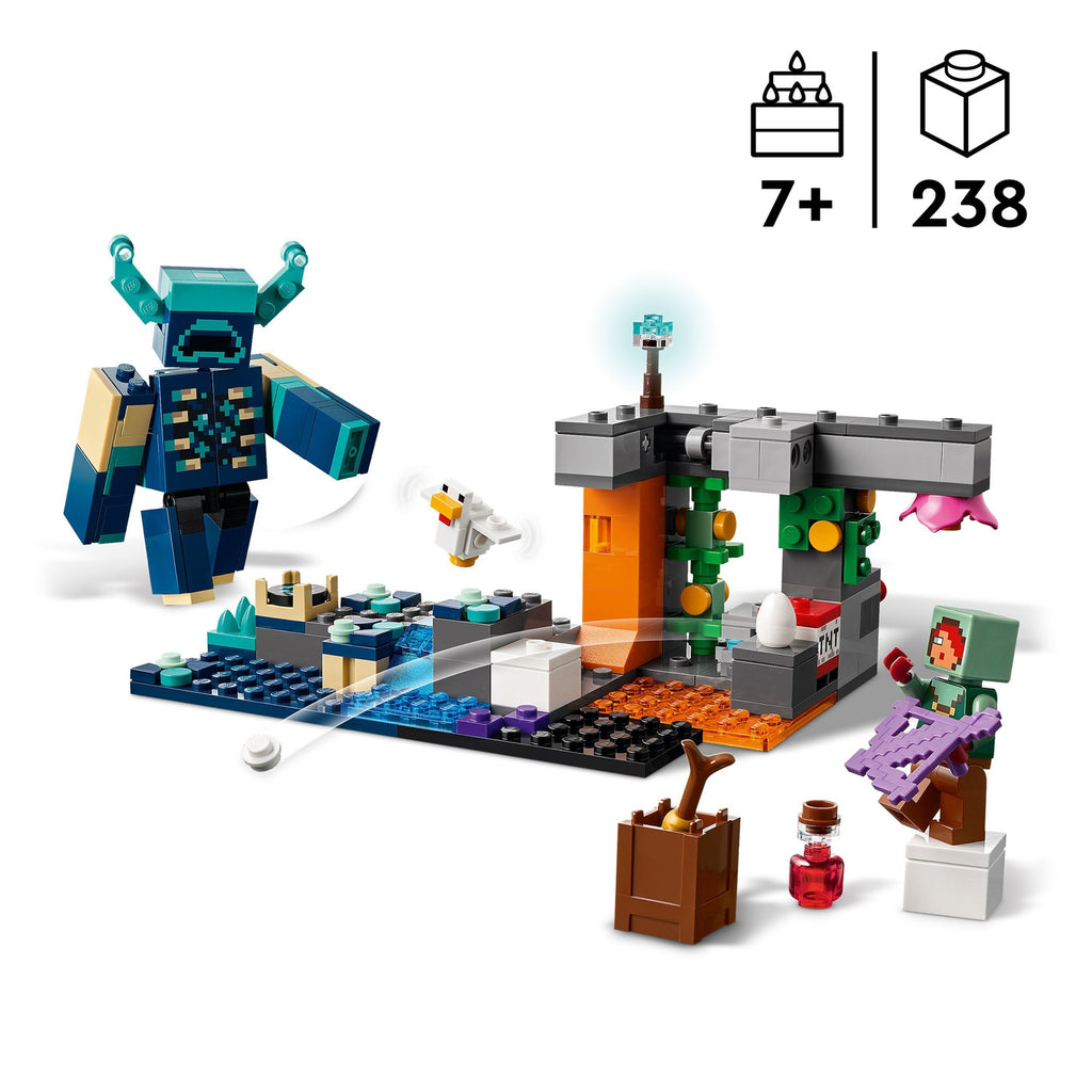 LEGO Minecraft La rencontre avec le Warden 21274