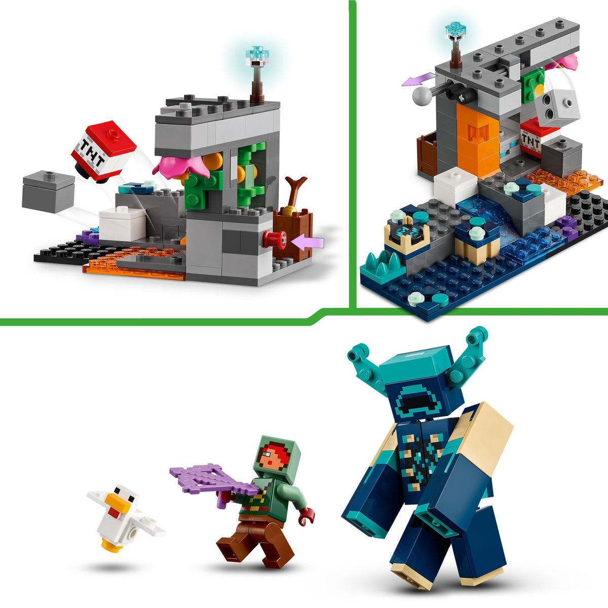 LEGO Minecraft La rencontre avec le Warden 21274