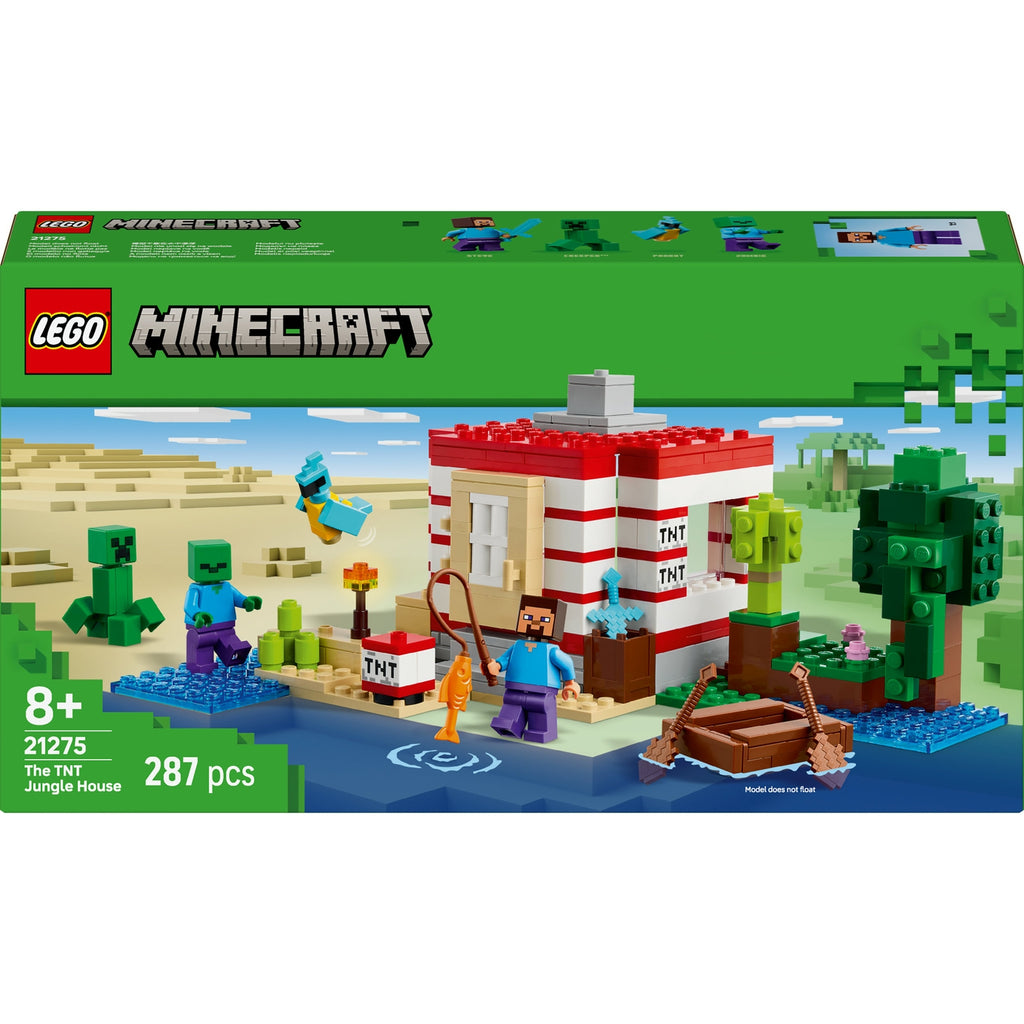 LEGO Minecraft La Maison en TNT de la Jungle 21275