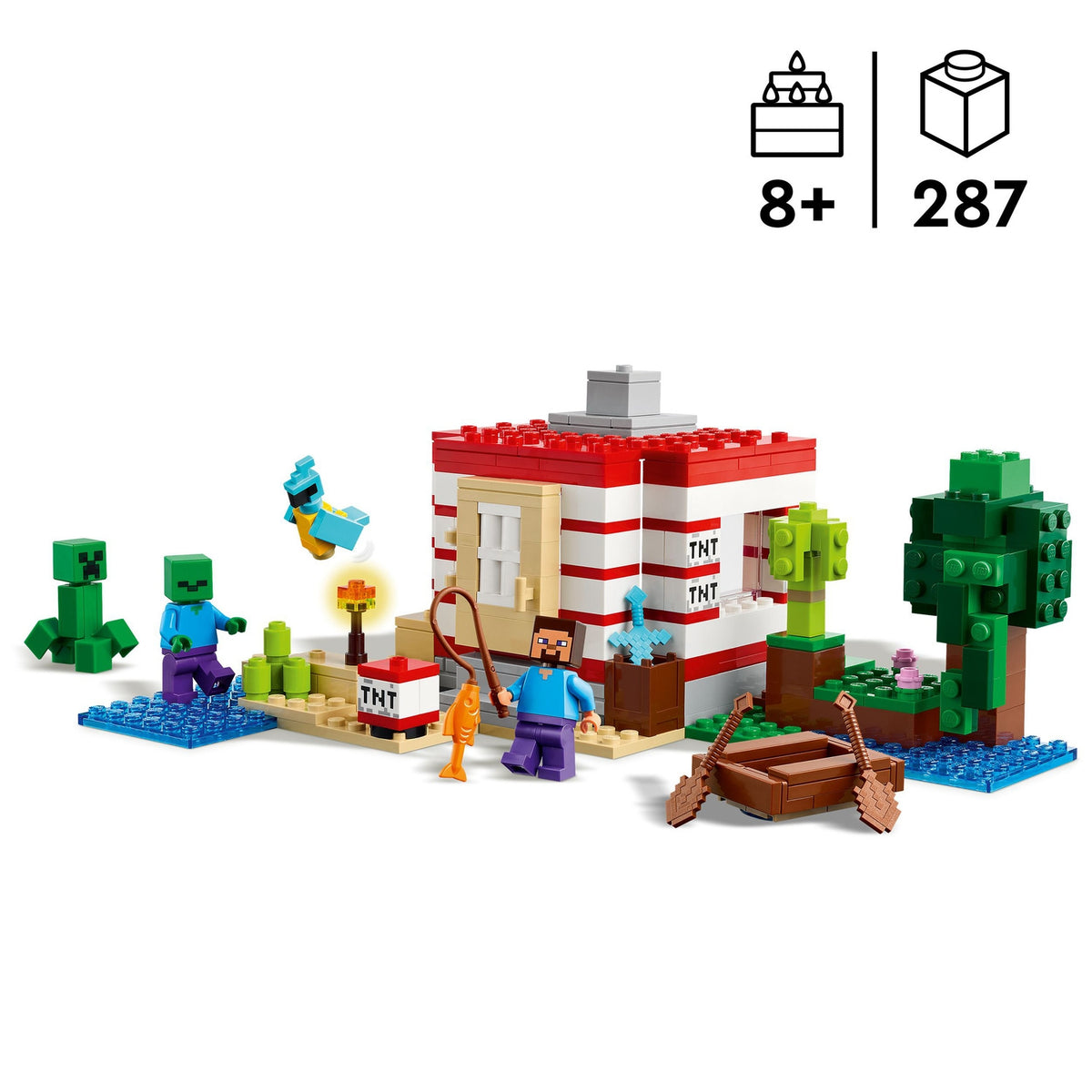 LEGO Minecraft La Maison en TNT de la Jungle 21275