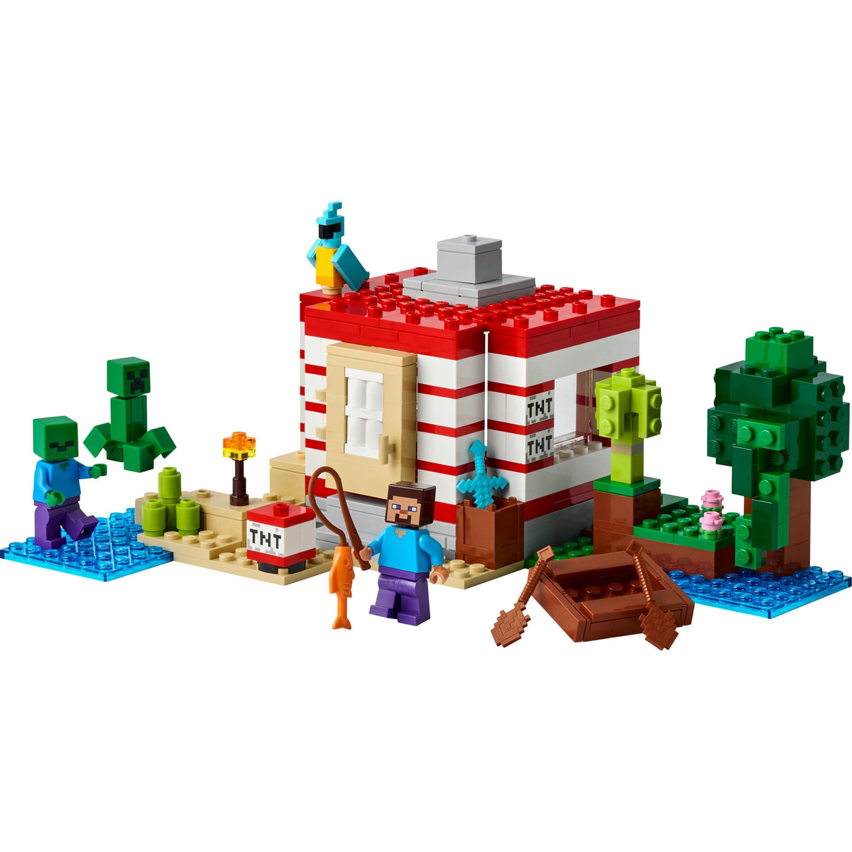 LEGO Minecraft La Maison en TNT de la Jungle 21275