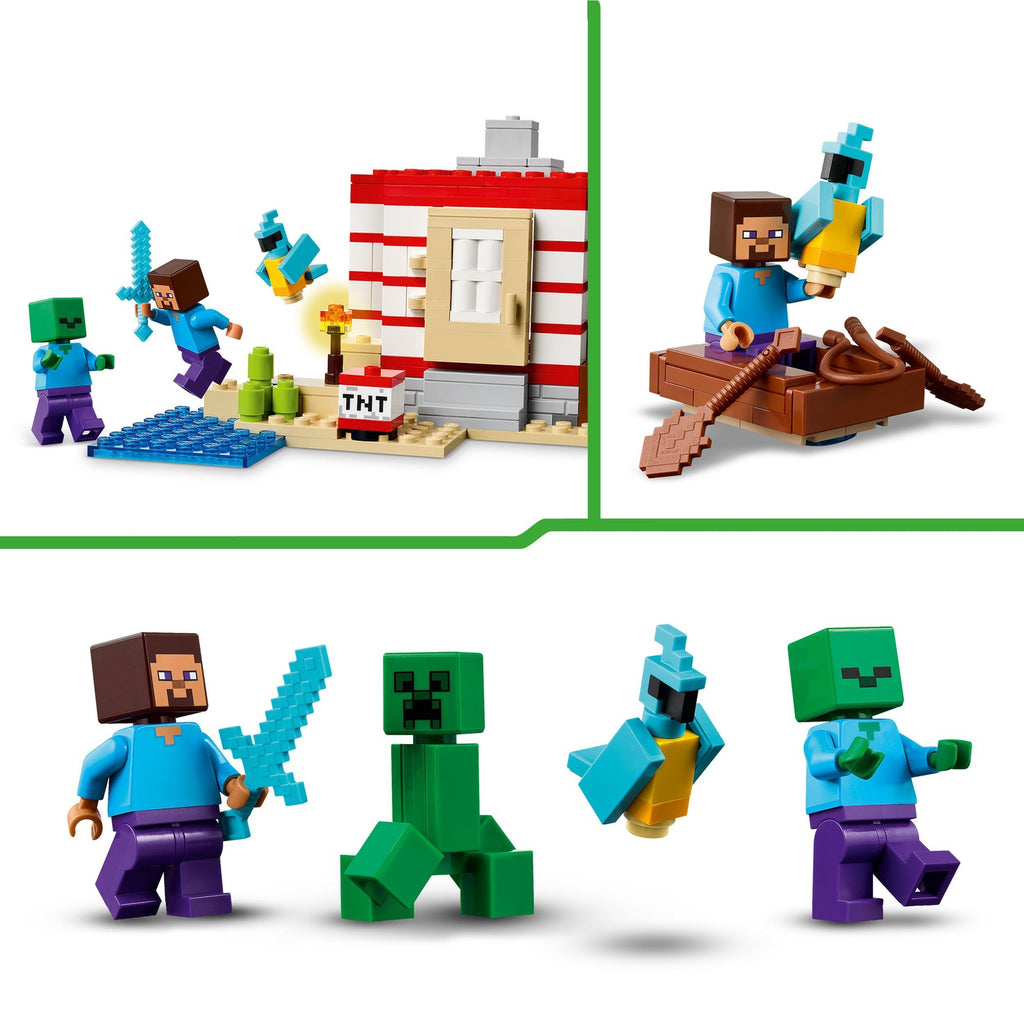 LEGO Minecraft La Maison en TNT de la Jungle 21275