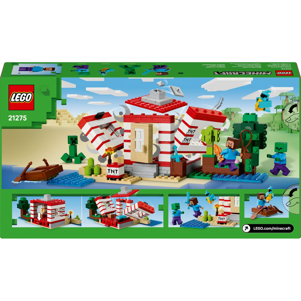 LEGO Minecraft La Maison en TNT de la Jungle 21275