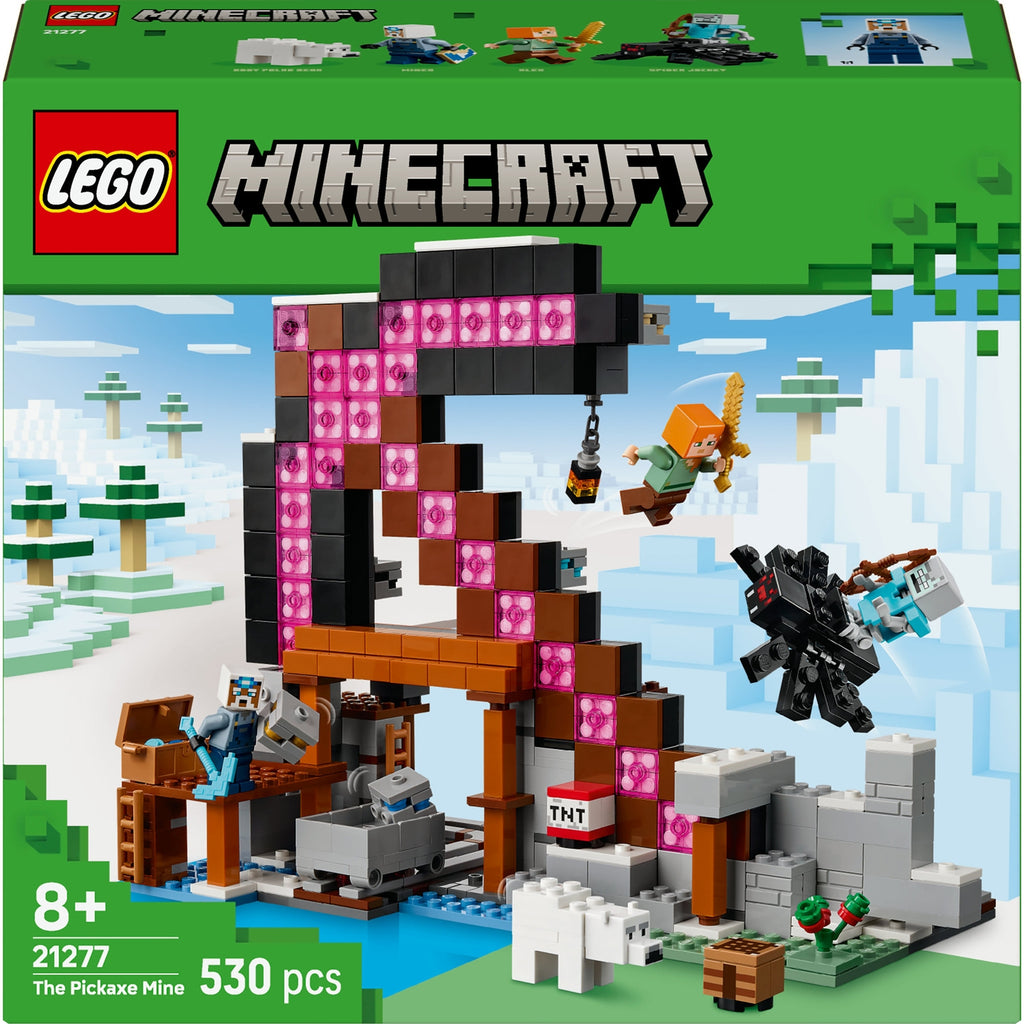 LEGO Minecraft La Mine en Forme de Pioche 21277