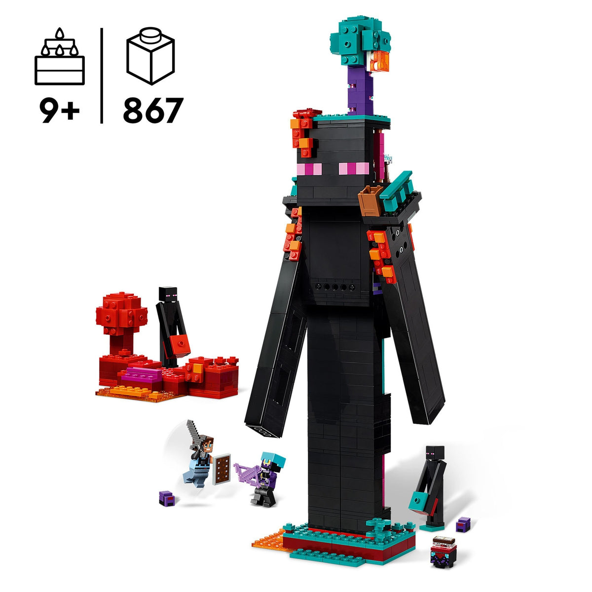 LEGO Minecraft La Tour de l’Enderman 21279