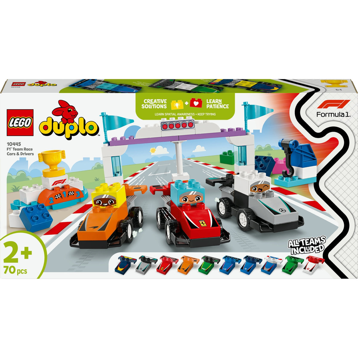 LEGO Duplo Team Race Cars & Driver 10445
