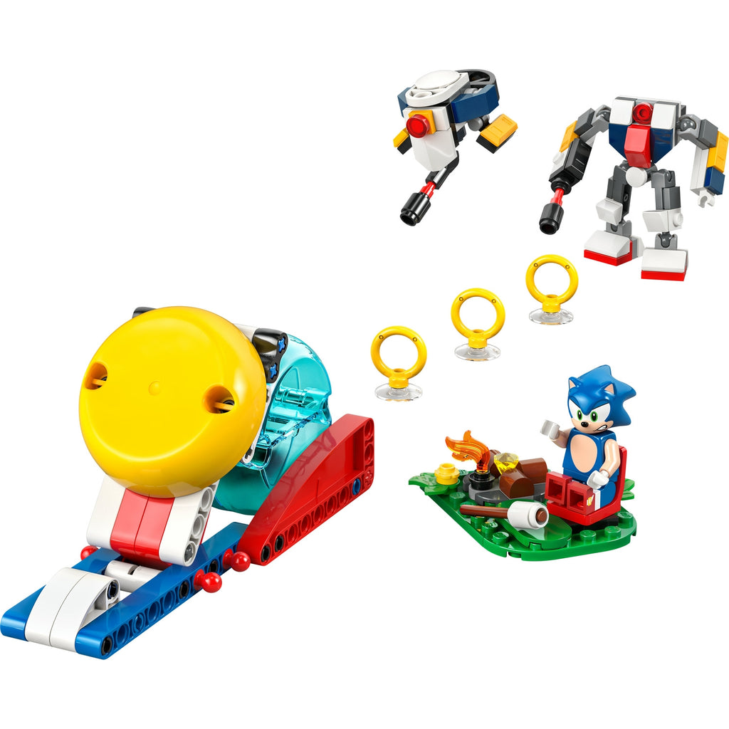 LEGO Sonic Conflit au Fau de Camp de Sonic 77001