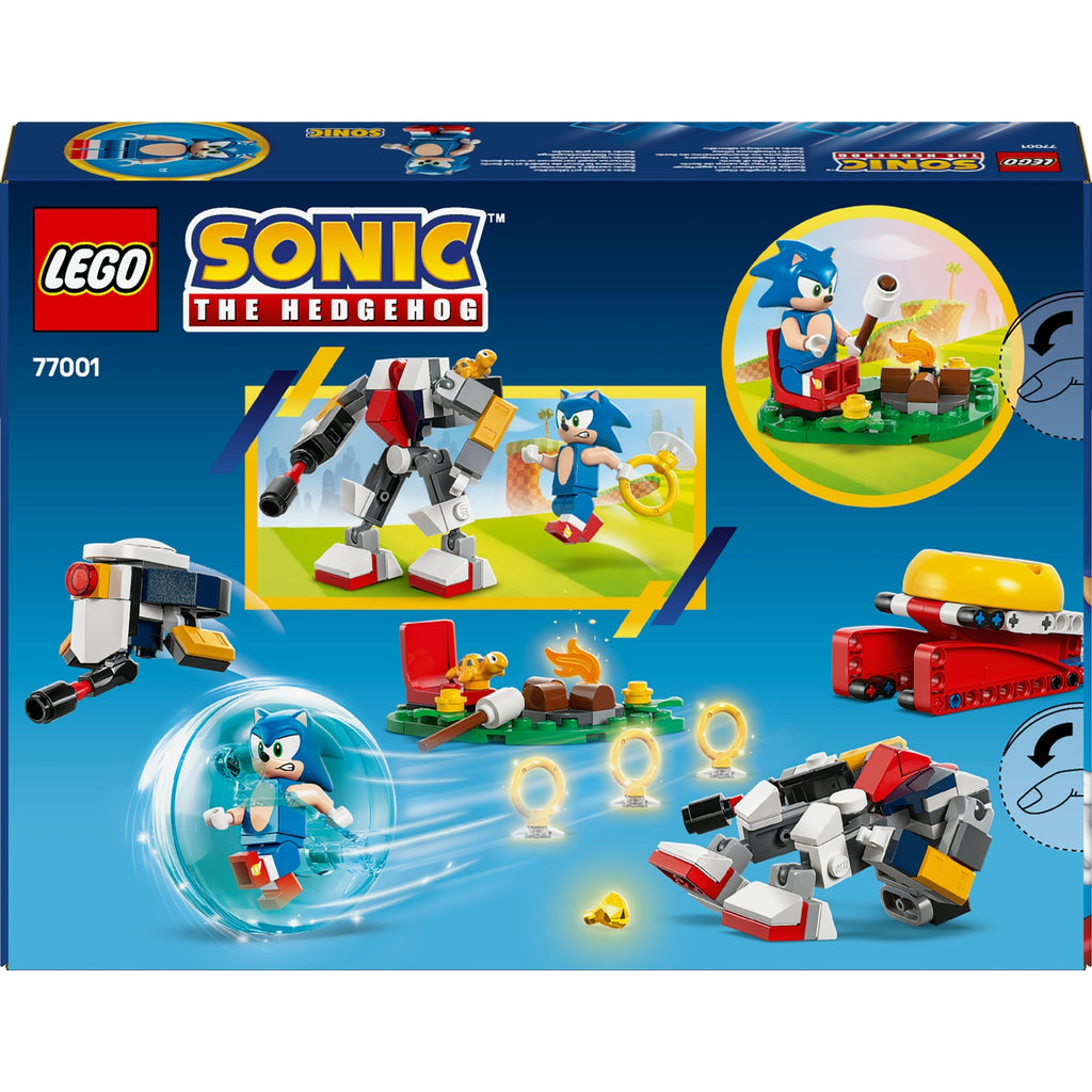 LEGO Sonic Conflit au Fau de Camp de Sonic 77001