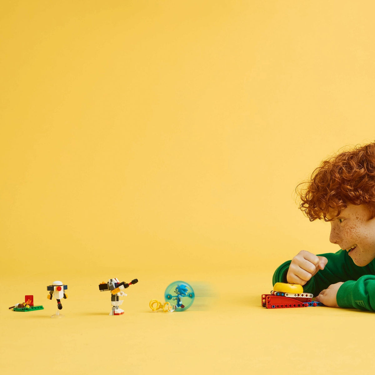 LEGO Sonic Conflit au Fau de Camp de Sonic 77001