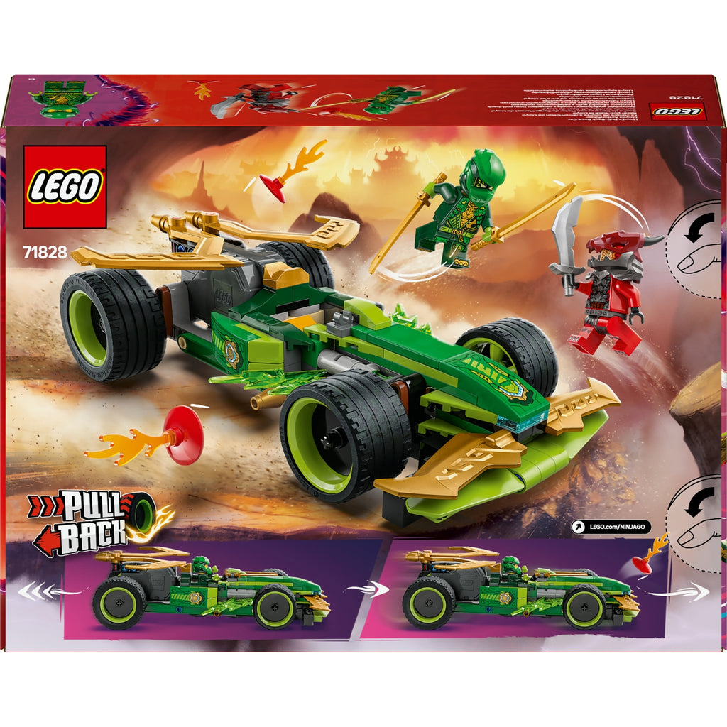LEGO Ninjago La Voiture de Course à Rétrofriction de Lloyd 71828