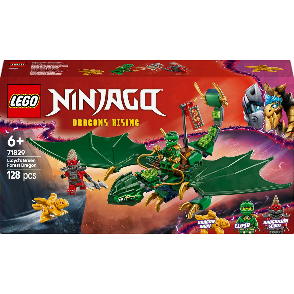 LEGO Ninjago Le Dragon Vert de la Forêt de Lloyd 71829