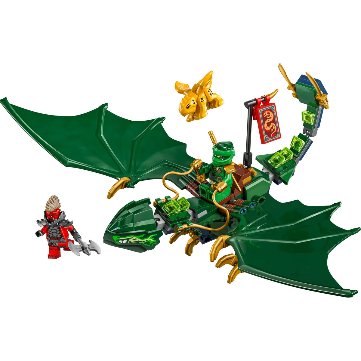 LEGO Ninjago Le Dragon Vert de la Forêt de Lloyd 71829
