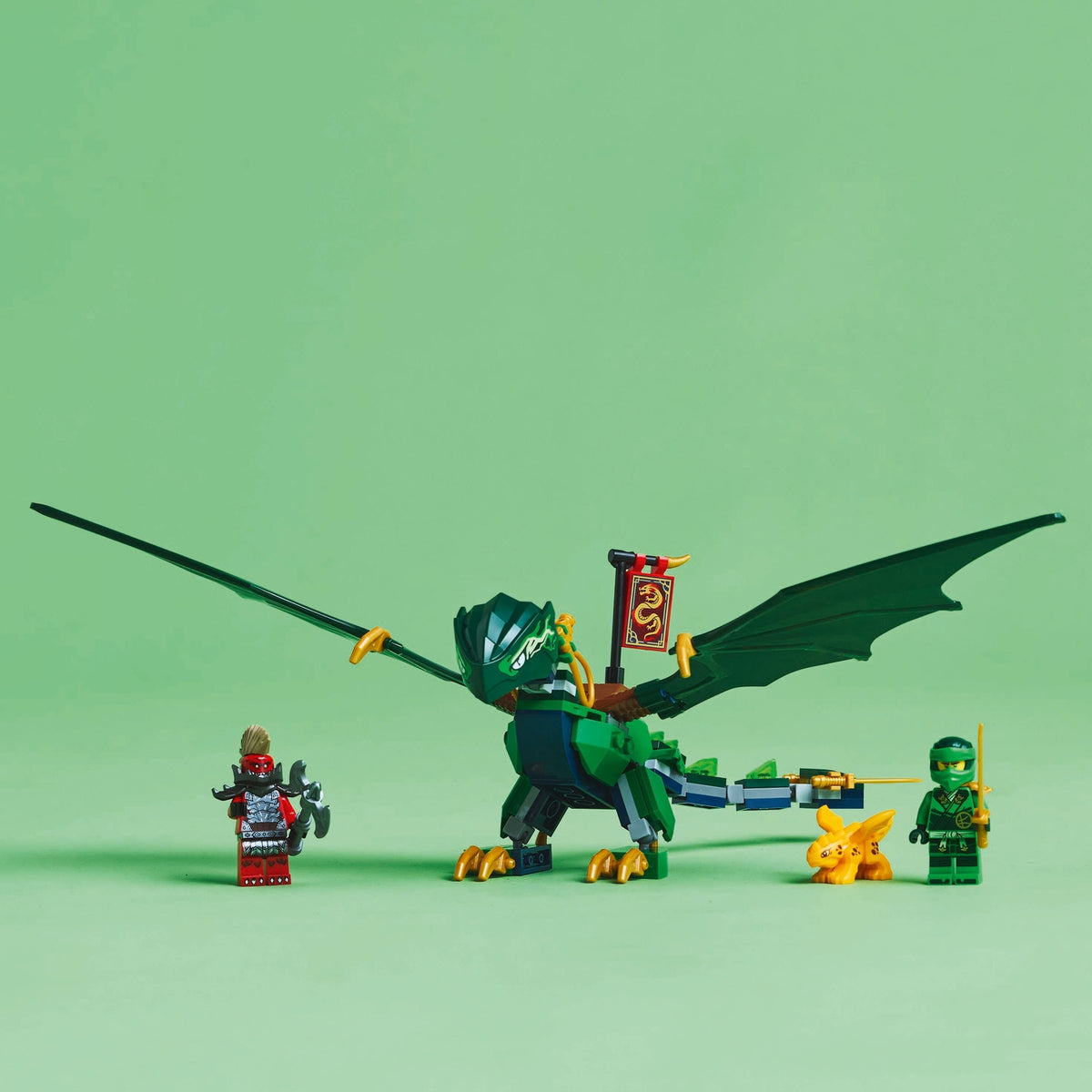 LEGO Ninjago Le Dragon Vert de la Forêt de Lloyd 71829