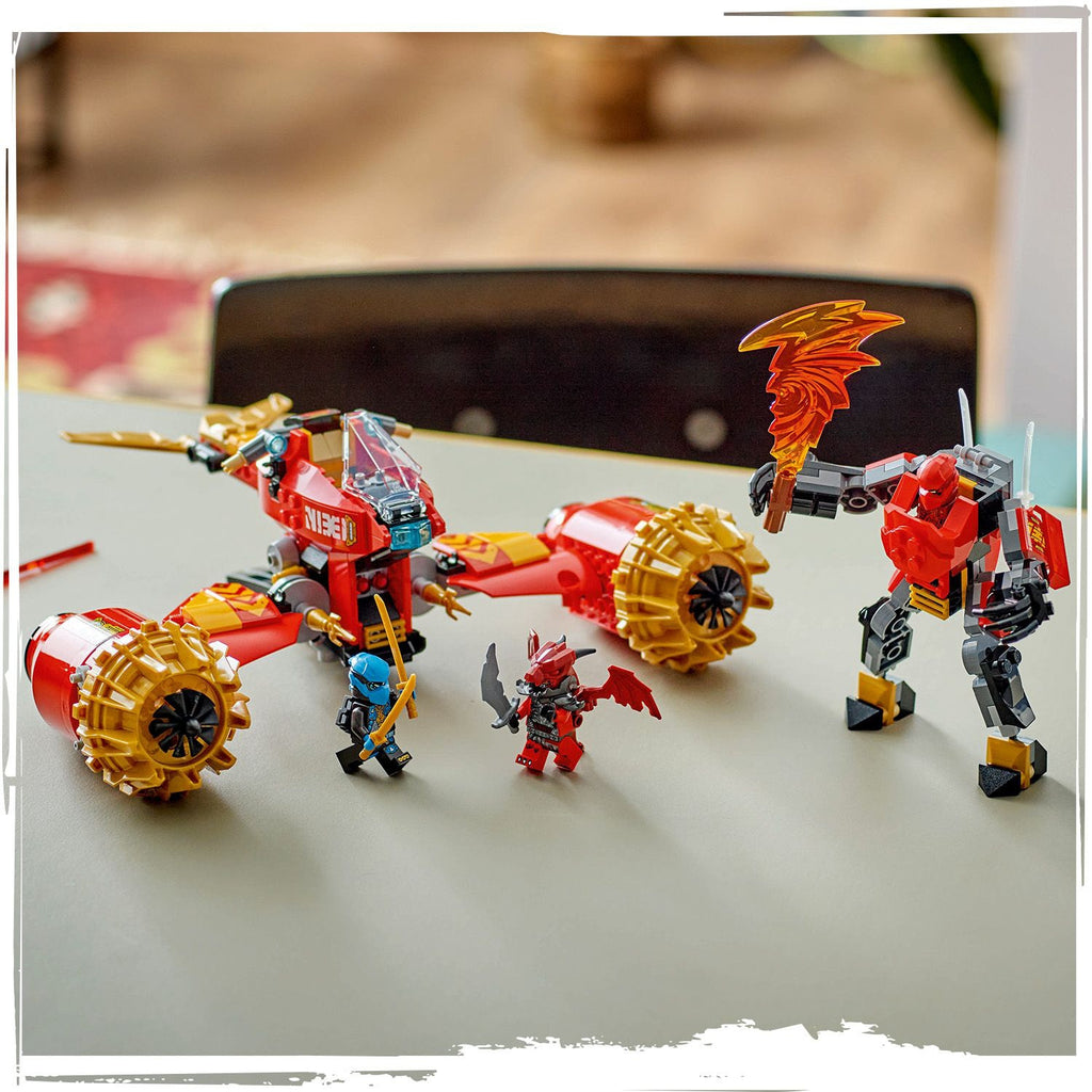 LEGO Ninjago La Moto Tempête du Robot de Kai 71830