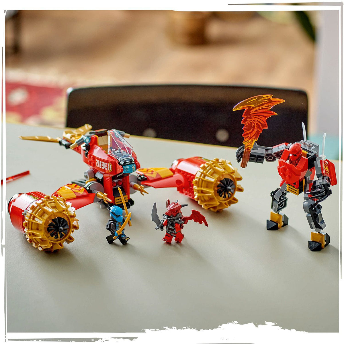 LEGO Ninjago La Moto Tempête du Robot de Kai 71830