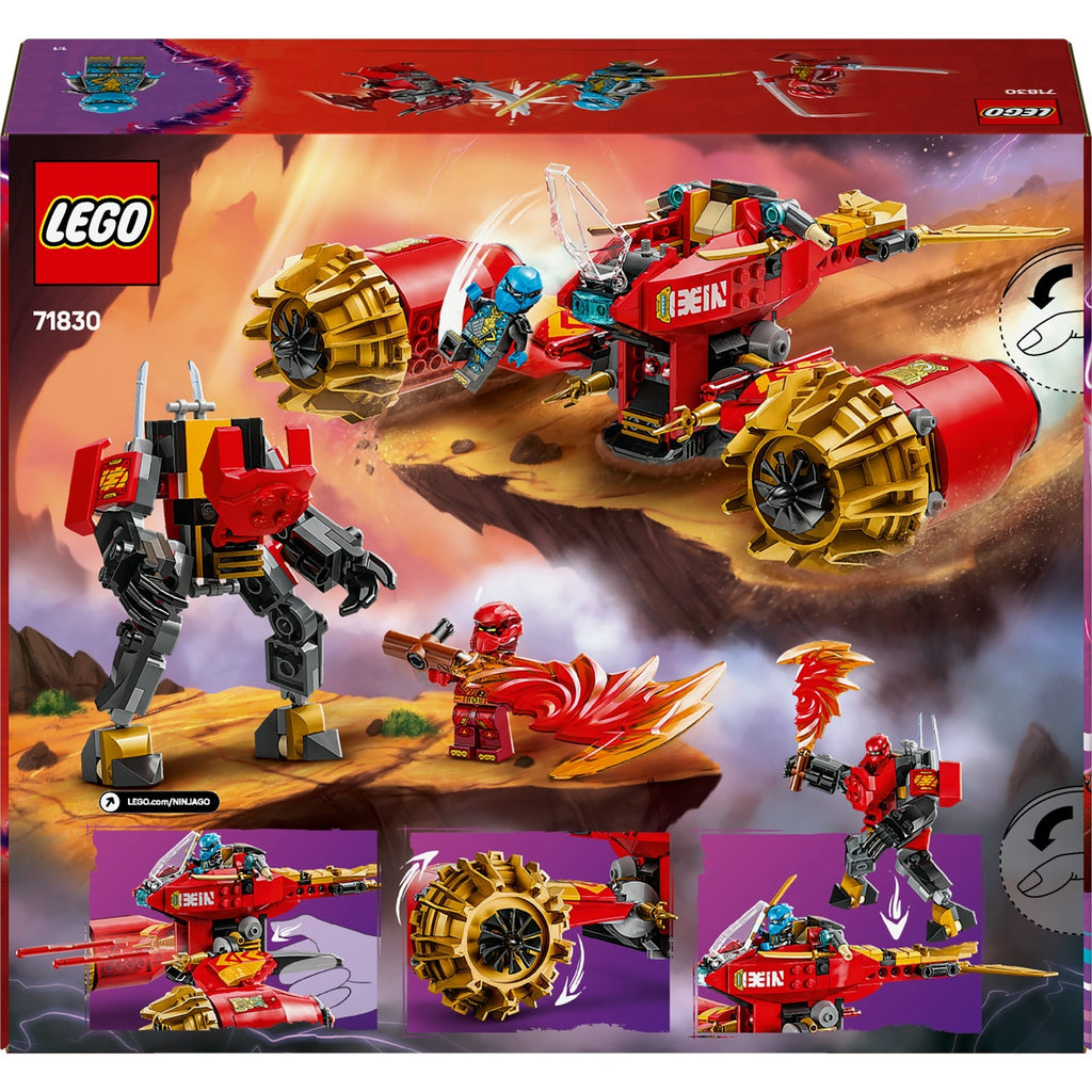 LEGO Ninjago La Moto Tempête du Robot de Kai 71830