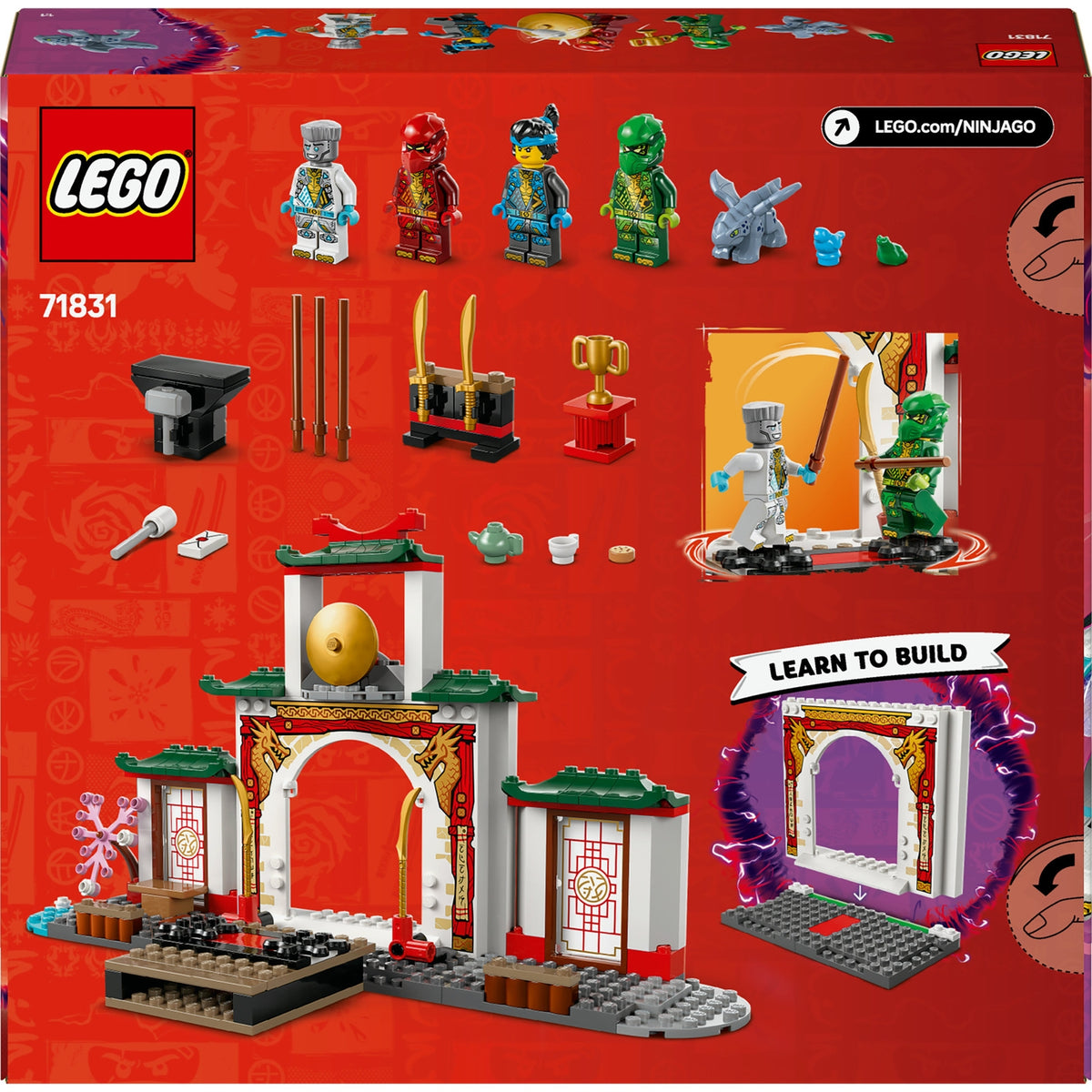 LEGO Ninjago Le Temple de Spinjitzu des Ninjas 71831