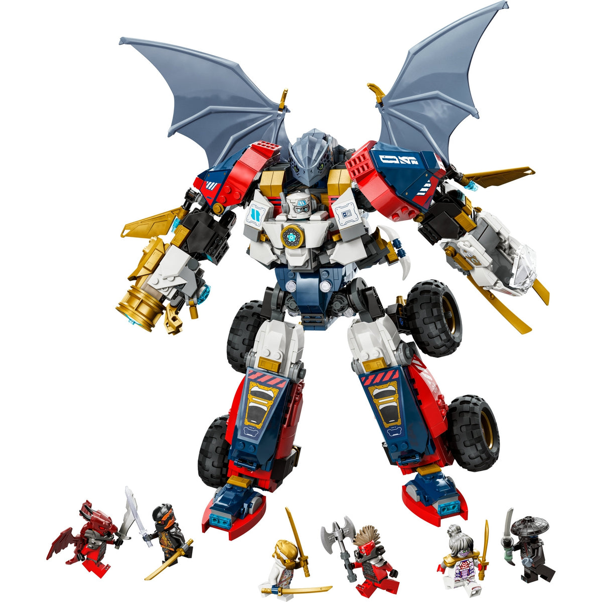 LEGO Ninjago Le Robot Ultra Comb de Zane 4-en-1