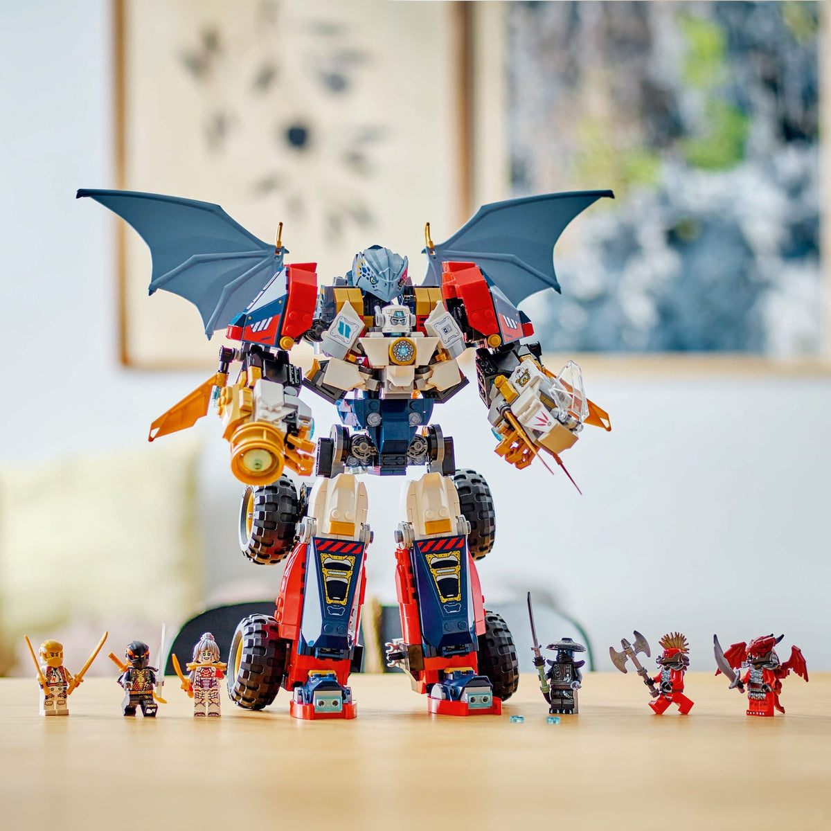 LEGO Ninjago Le Robot Ultra Comb de Zane 4-en-1