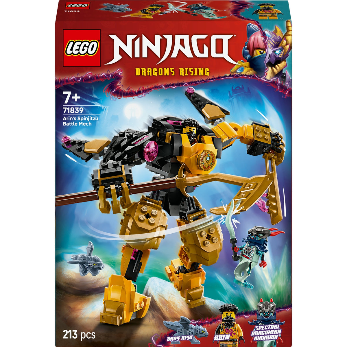 LEGO Ninjago Le Robot de Spinjitzu d’Arin 71839