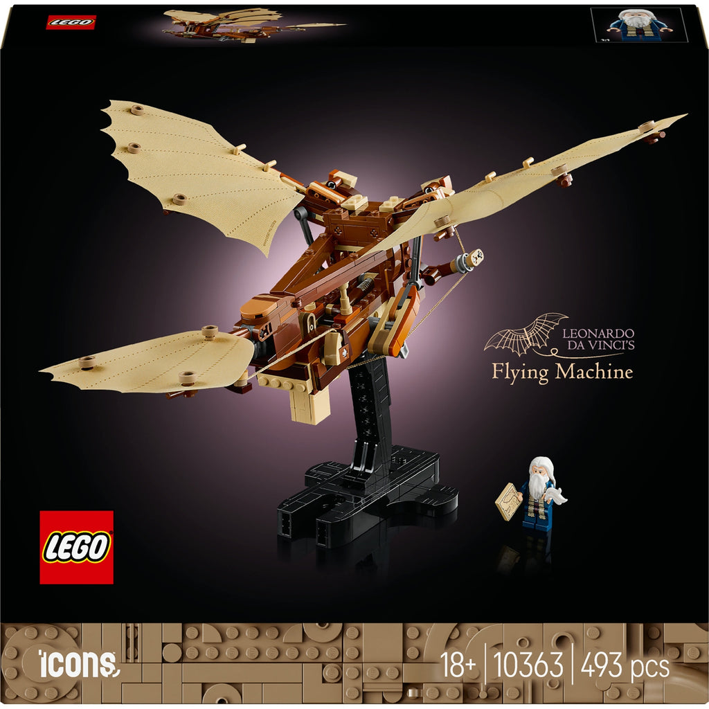 LEGO Icons La Machine Volante de Léonard de Vinci 10363