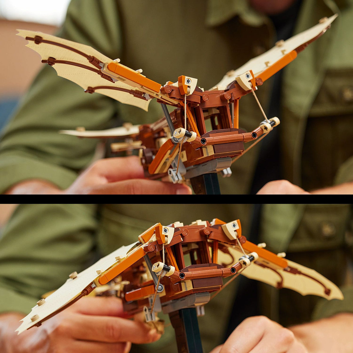 LEGO Icons La Machine Volante de Léonard de Vinci 10363