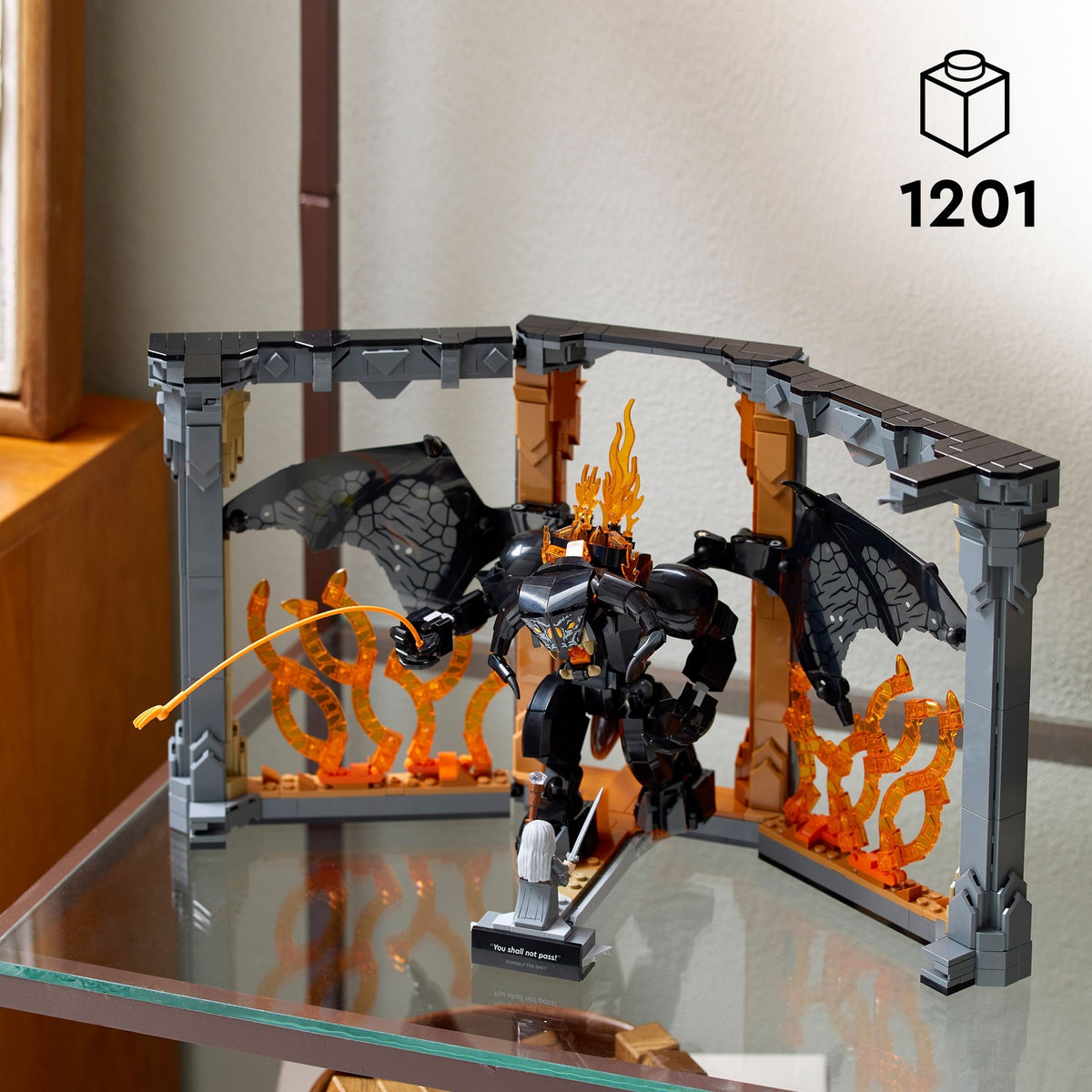 LEGO Icons Le Seigneur des Anneaux : Book Nook du Balrog 10367