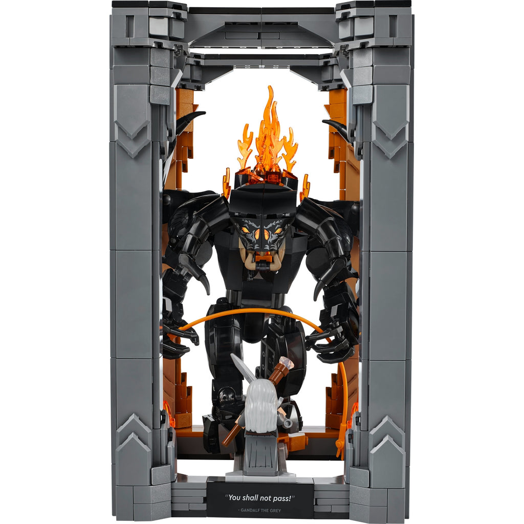 LEGO Icons Le Seigneur des Anneaux : Book Nook du Balrog 10367