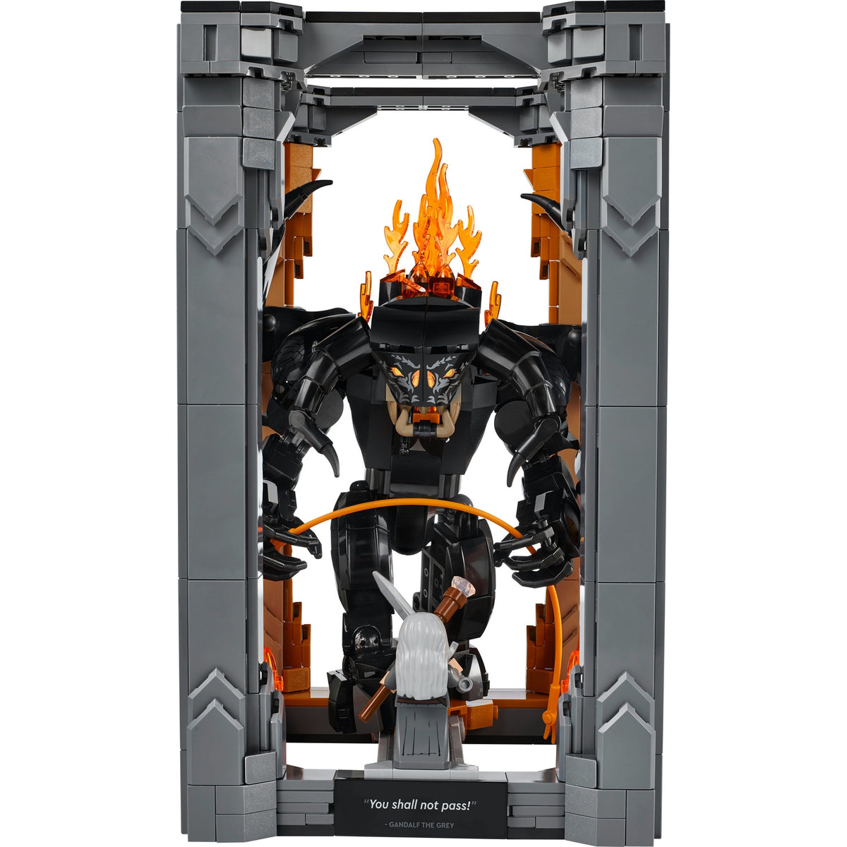 LEGO Icons Le Seigneur des Anneaux : Book Nook du Balrog 10367
