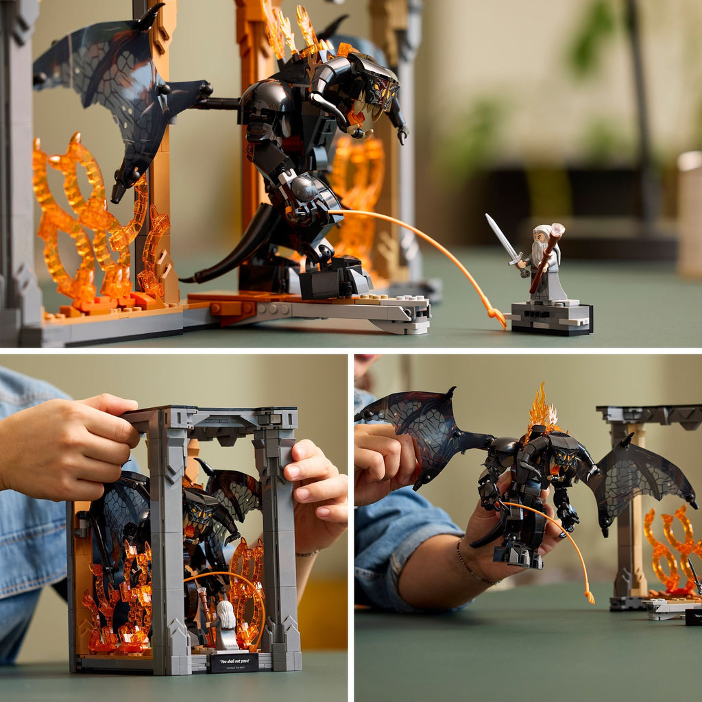 LEGO Icons Le Seigneur des Anneaux : Book Nook du Balrog 10367