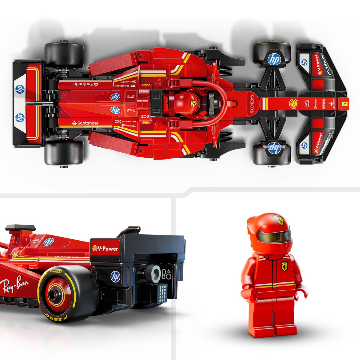 LEGO Speed Champions Voiture F1 Ferrari SF-24 77242