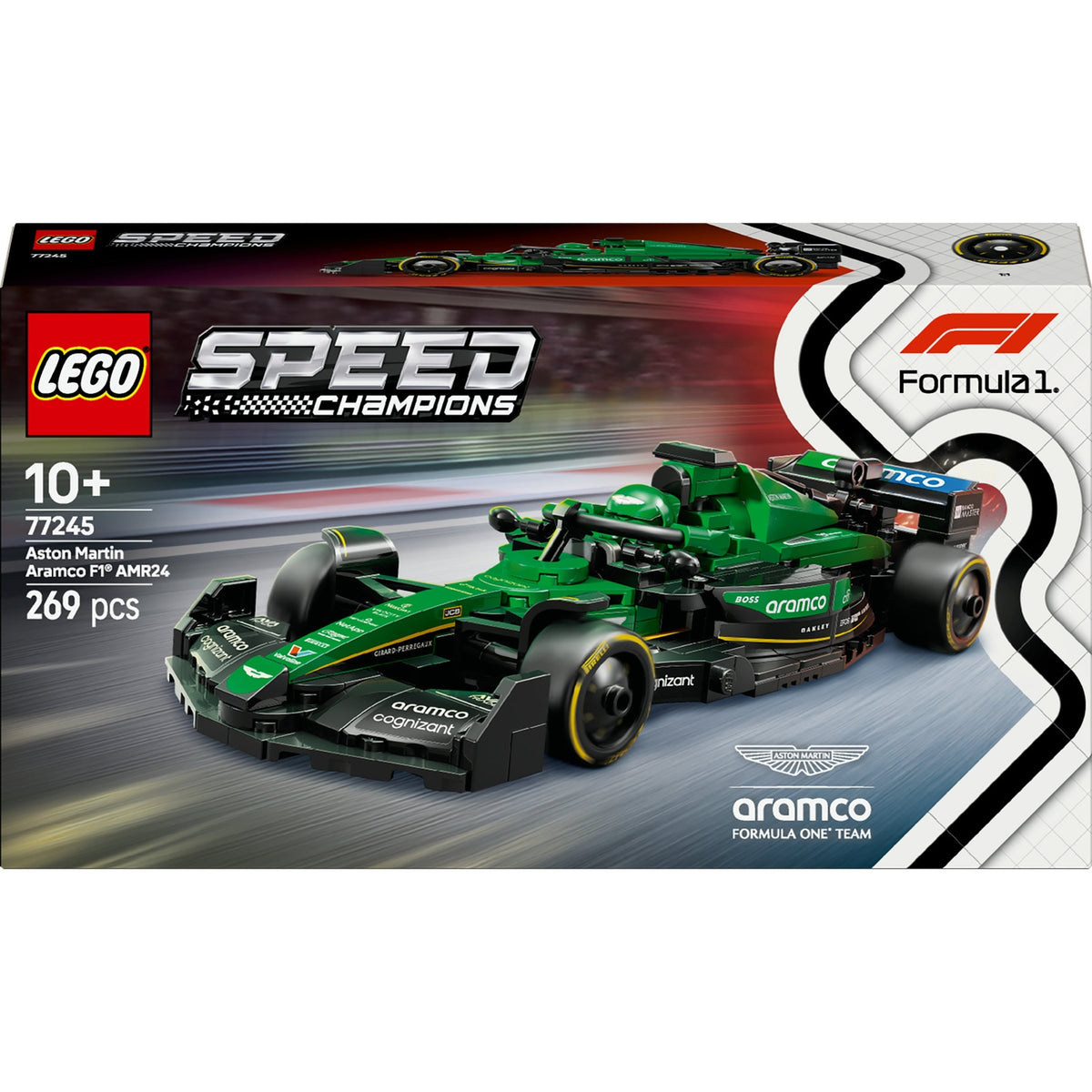 LEGO Speed Champions Voiture F1 Aston Martin Aramco AMR24 77245