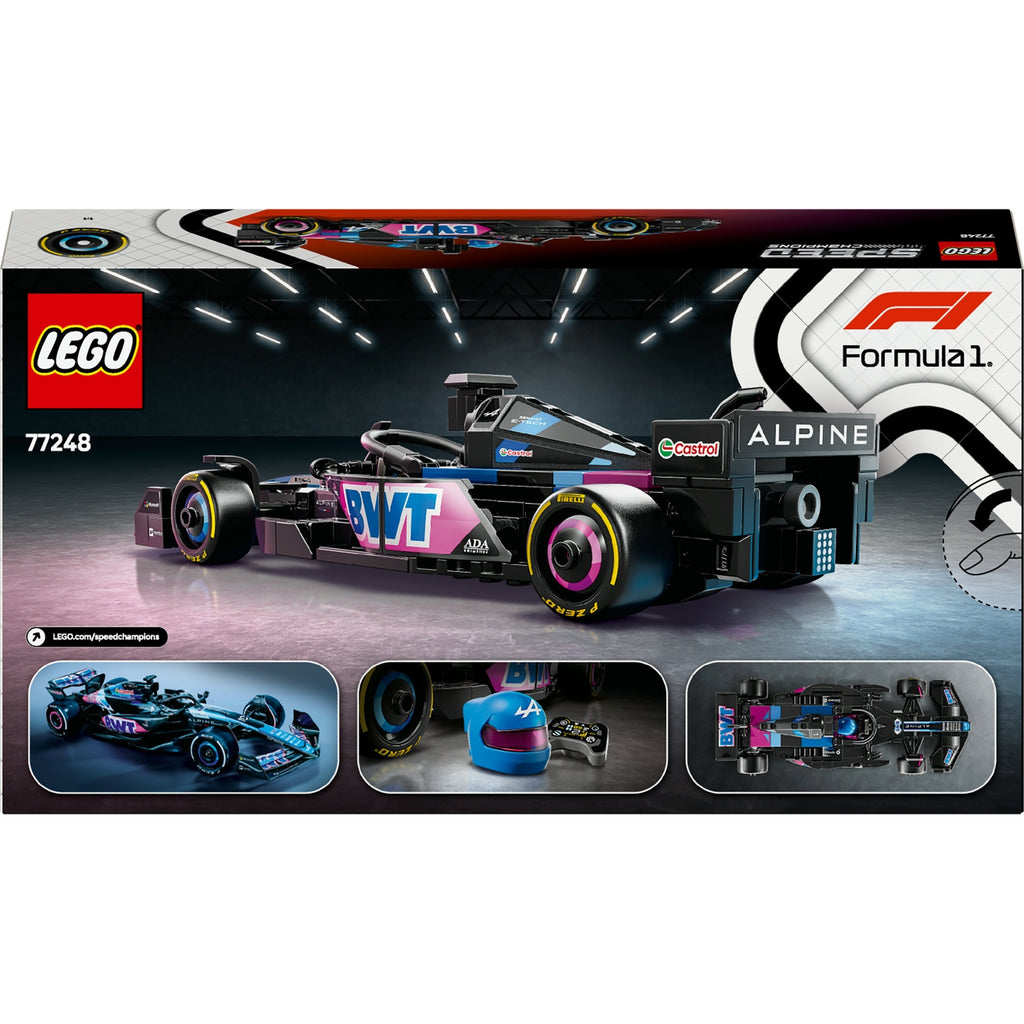 LEGO Speed Champions Voiture F1 BWT Alpine Team A524 77248