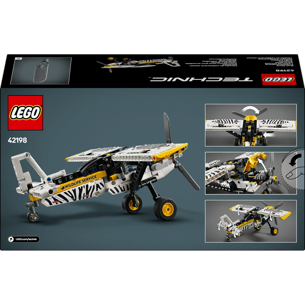 LEGO Technic L'Avion de Brousse 42198
