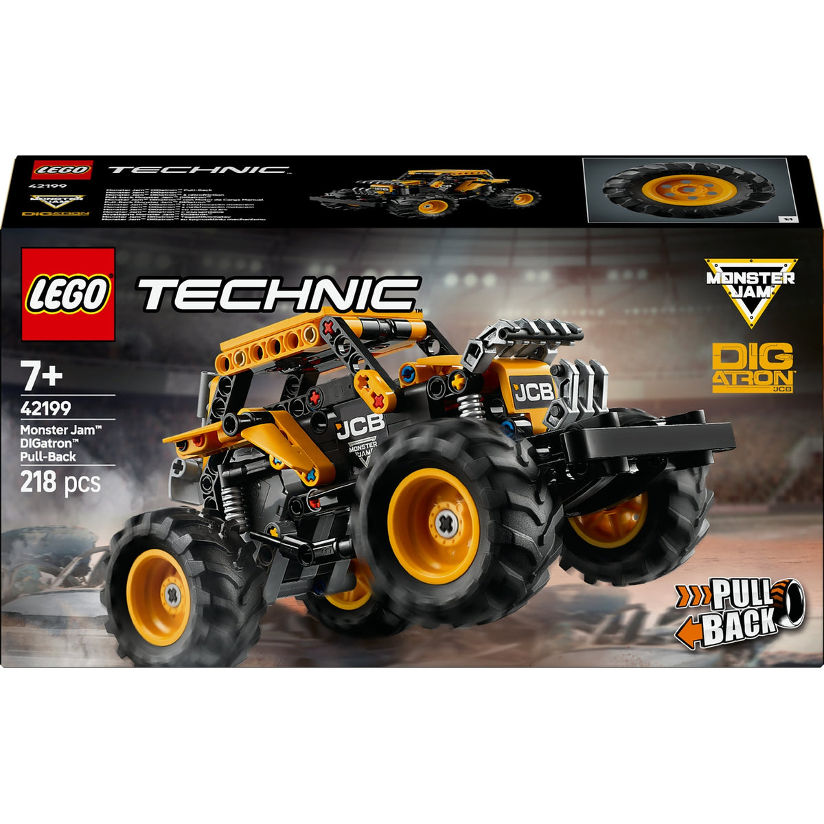LEGO Technic Monster Jam DIGatron à Rétrofriction 42199