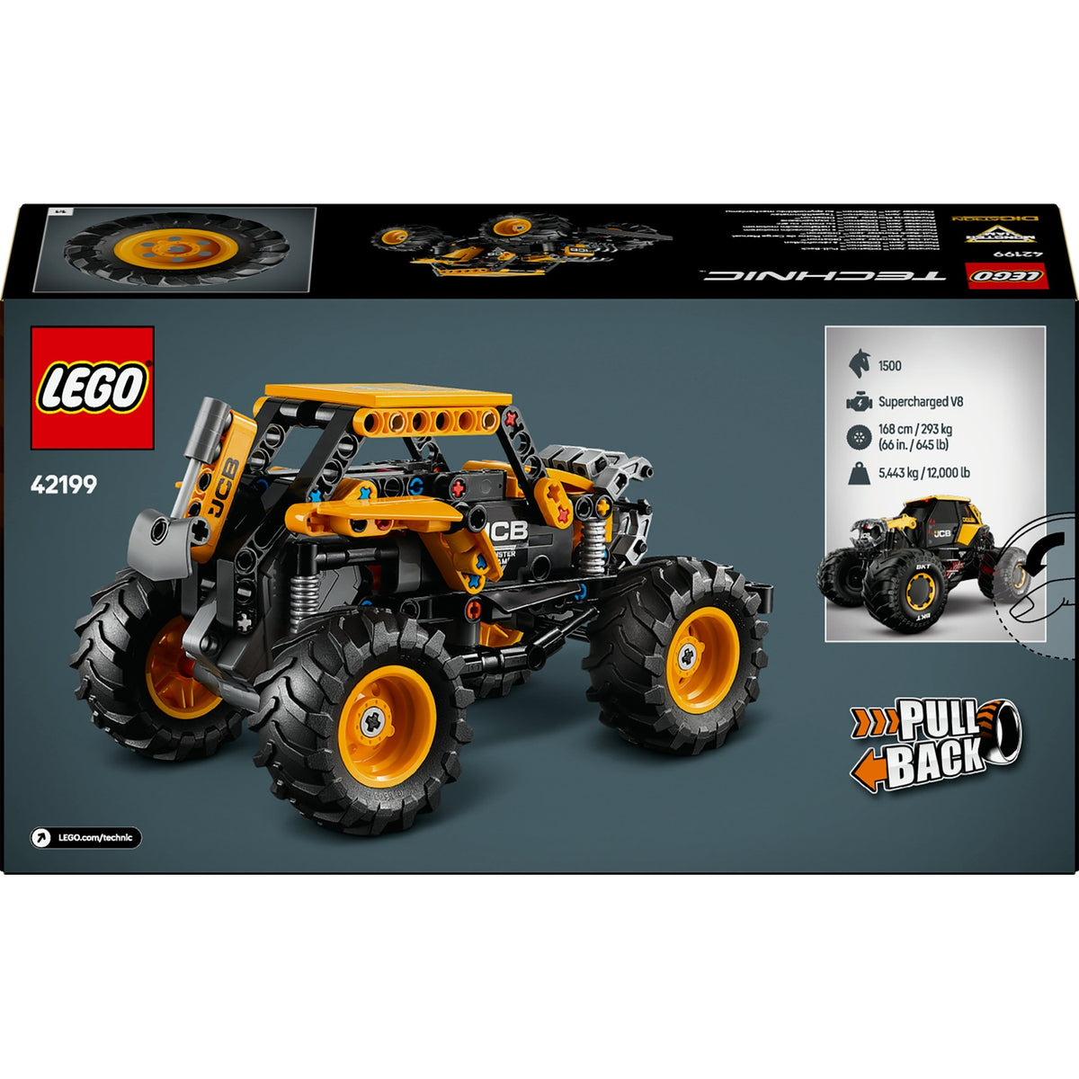 LEGO Technic Monster Jam DIGatron à Rétrofriction 42199
