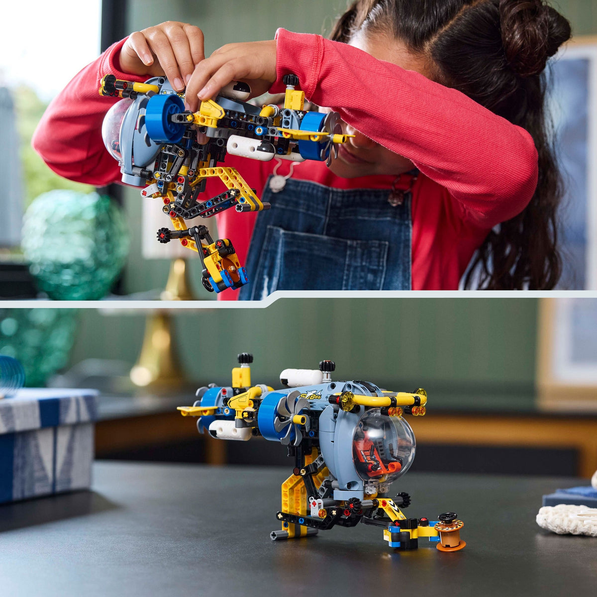 LEGO Technic Le Sous Marin de Recherche en Haute Mer 42201