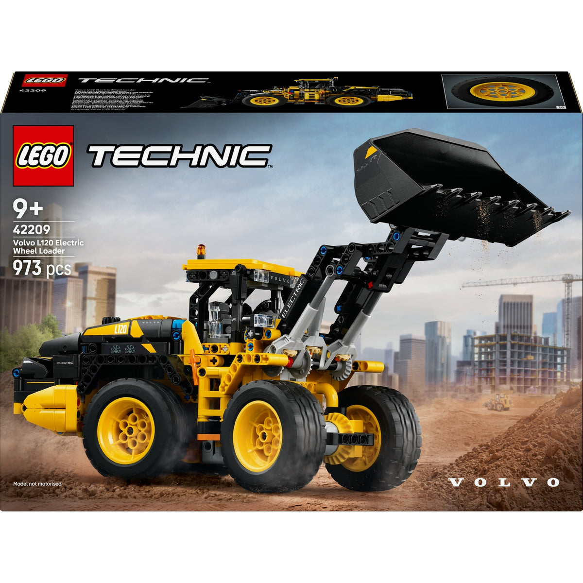 LEGO Technic La Chargeuse sur Pneus Volvo L120 Electric 42209