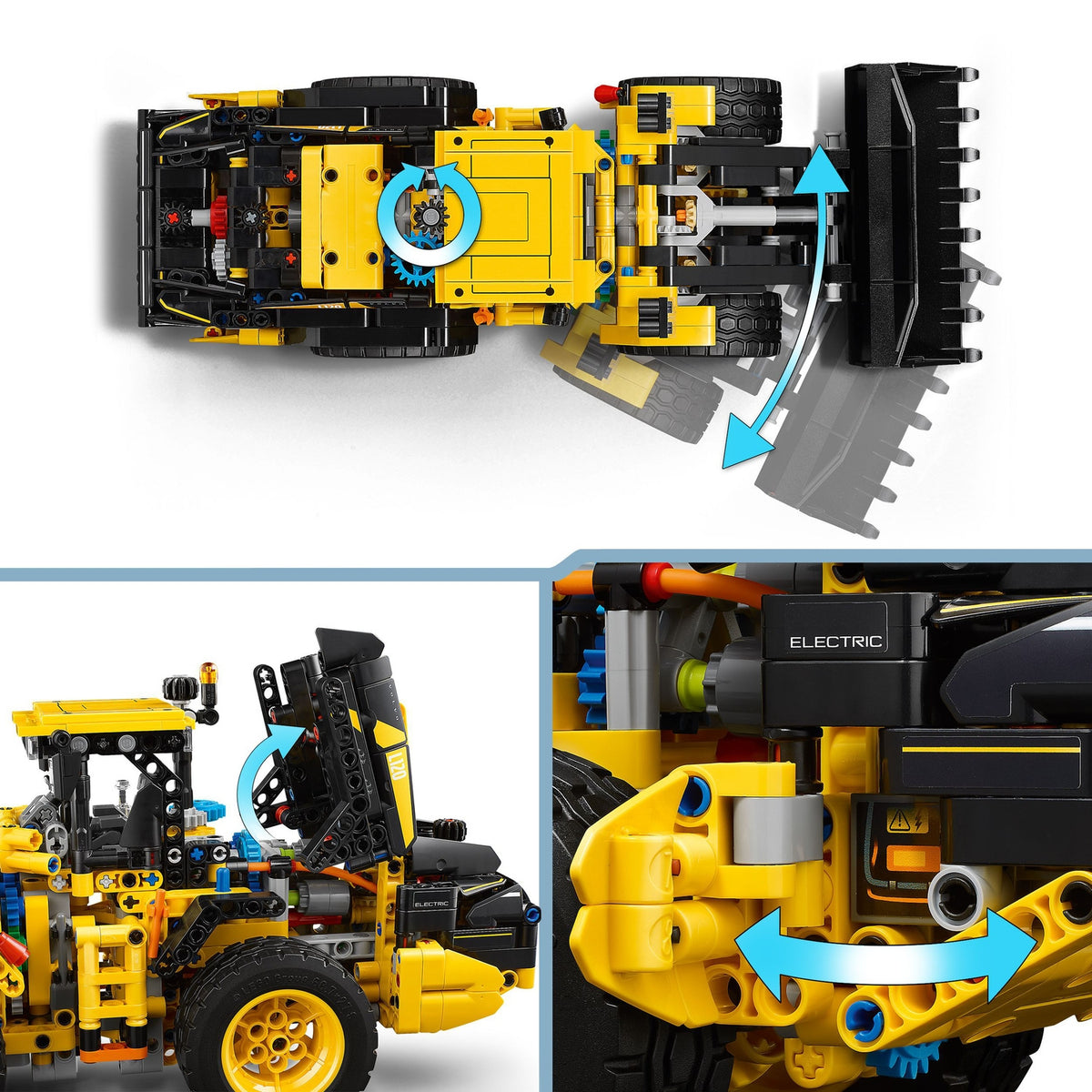 LEGO Technic La Chargeuse sur Pneus Volvo L120 Electric 42209