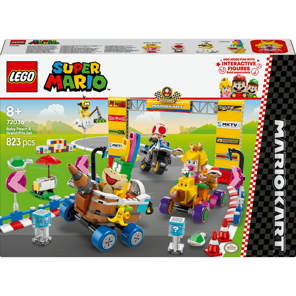 LEGO Super Mario Mario Kart Bébé Peach et ensemble de Grand Prix 72036