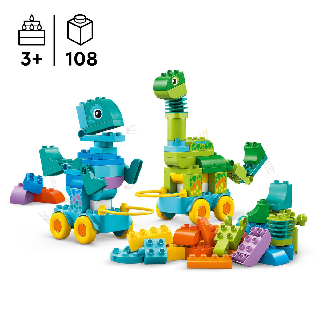 LEGO Duplo Ma ville Dinosaures sur Roues 3-en-1 10451