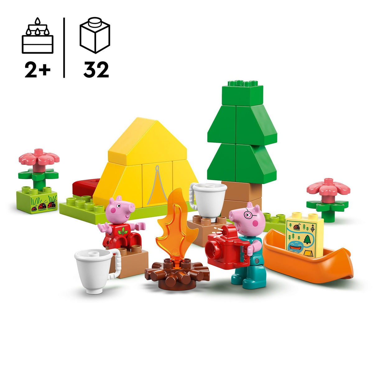 LEGO Duplo Les vacances au camping 10452
