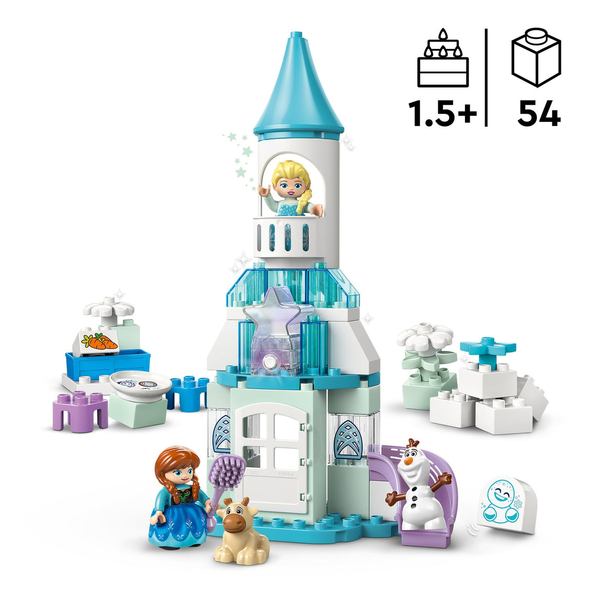 LEGO Duplo La Fête d'Anna et Elsa au Chateau de Glace 10455