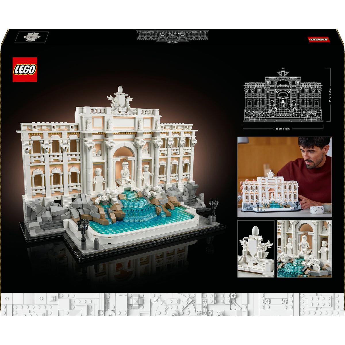 LEGO Architecture La fontaine de Trevi 21062