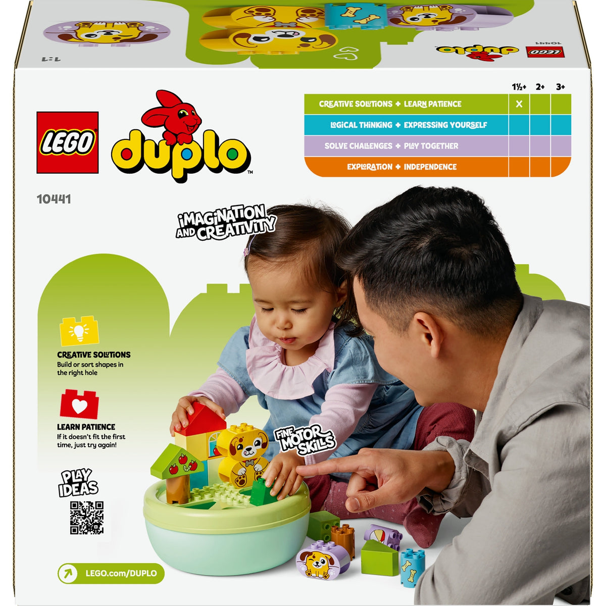 LEGO Duplo My First Trieur de Formes : La Niche du Chiot 10441